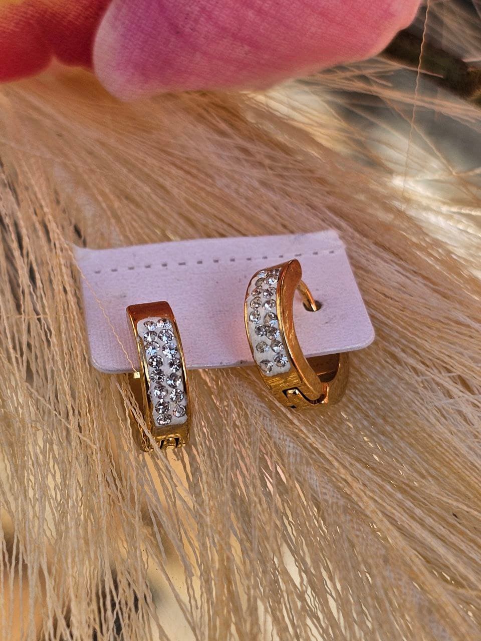 Round Stainless Steel Earrings