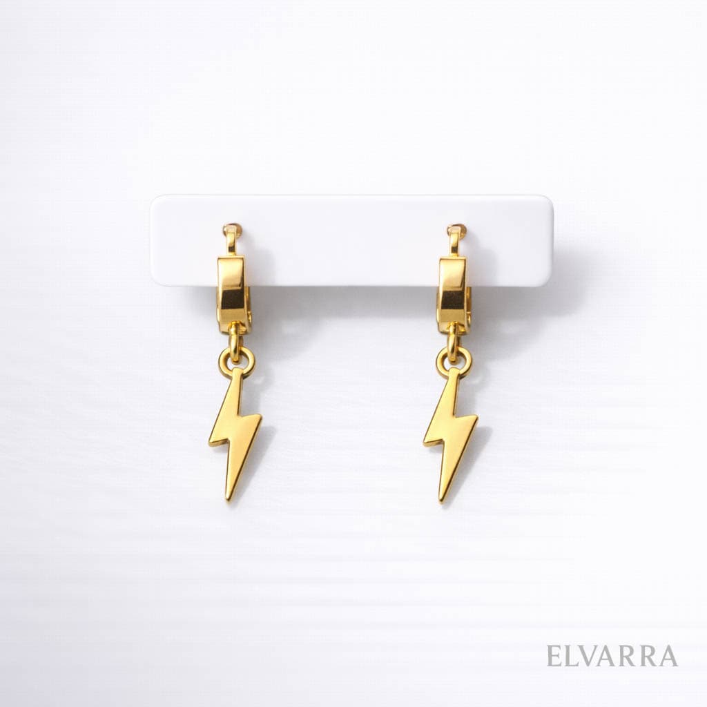 Simple Lightning Women Earrings