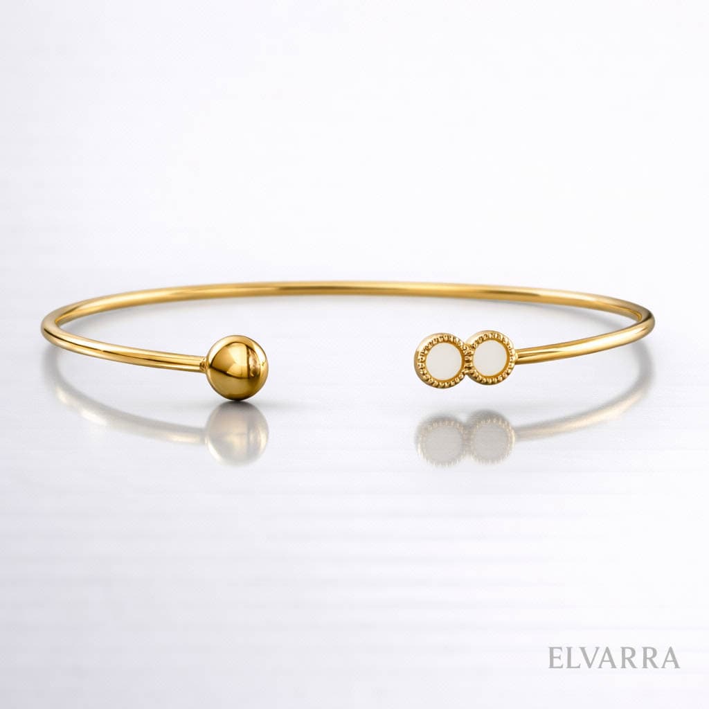 Adjustable Stainless Steel Fashion Cuff Bracelets